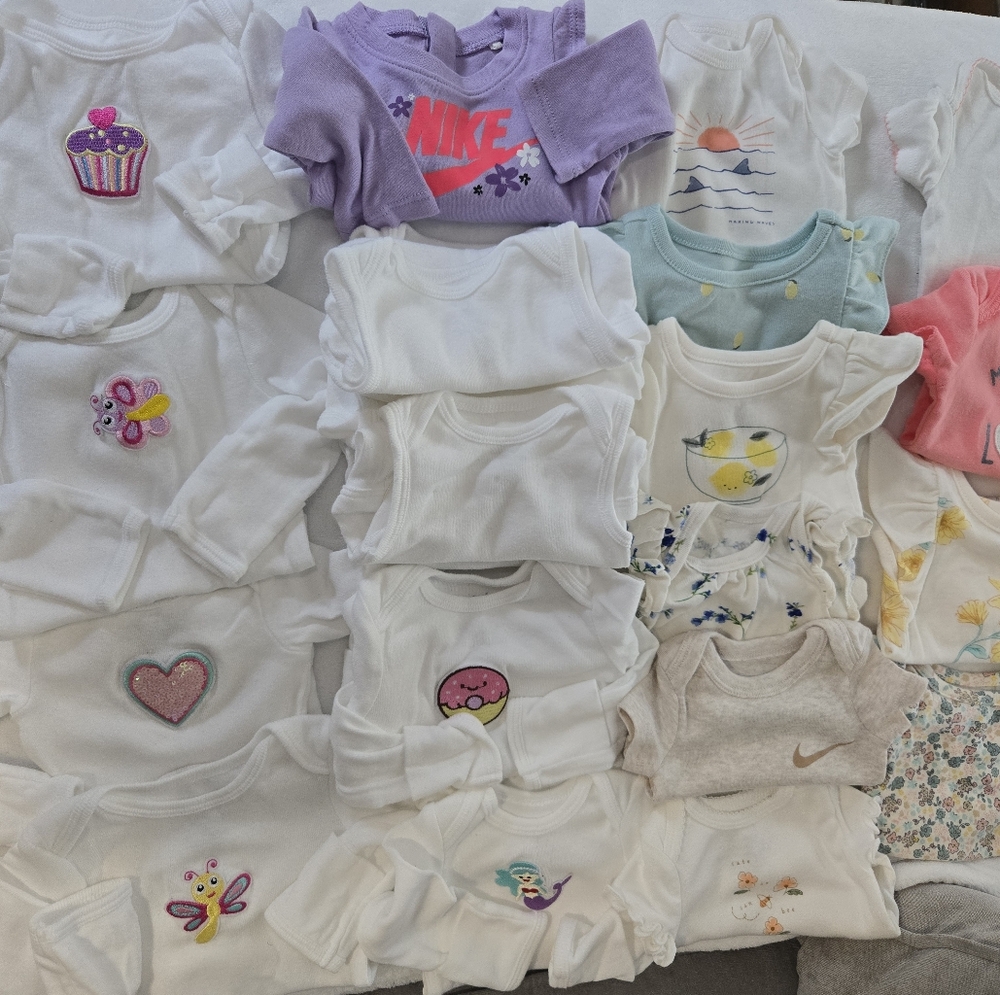 Lot Of Newborn Clothes
